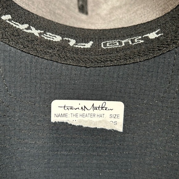 Travis Mathew The Heater Hat Black Flexfit 110 Adjustable Golf Cap - Picture 6 of 6
